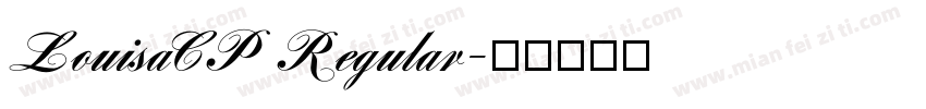 LouisaCP Regular字体转换